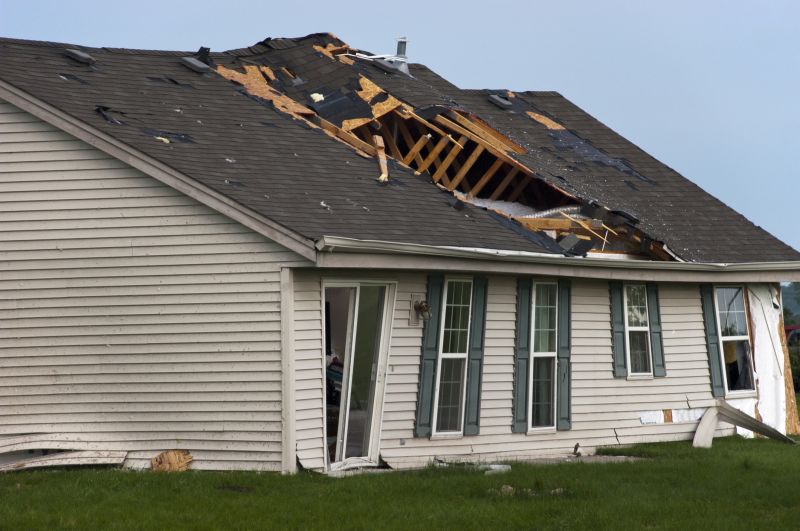 Roof Wind Damage Repair